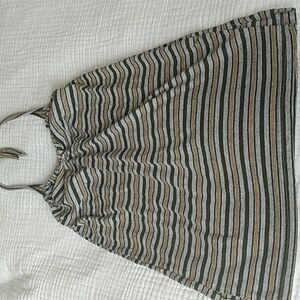 Urban Renewal striped halter  top